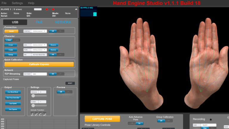 Hand Engine 1.1.1 close up